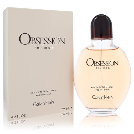 Obsession by Calvin Klein Eau De Toilette Spray 4 oz (Men)