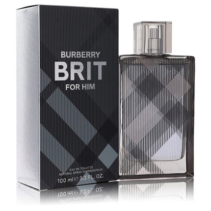 Burberry Brit by Burberry Eau De Toilette Spray 3.4 oz (Men)