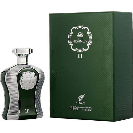 AFNAN HIGHNESS III GREEN by Afnan Perfumes (MEN) - EAU DE PARFUM SPRAY 3.4 OZ