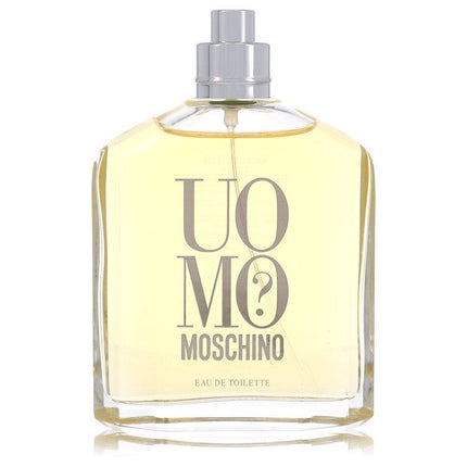 Uomo Moschino by Moschino Eau De Toilette Spray (Tester) 4.2 oz (Men)