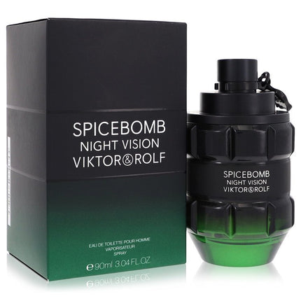 Spicebomb Night Vision de Viktor &amp; Rolf Eau De Toilette Spray 3 oz (hombres)