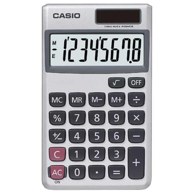 CASIO SL300VE/SL300SV Wallet Solar Calculator with 8-Digit Display - Daily Products Club